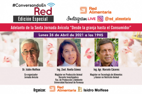  Adelanto Sexta Jornada Avícola “Desde la granja hasta el Consumidor”.