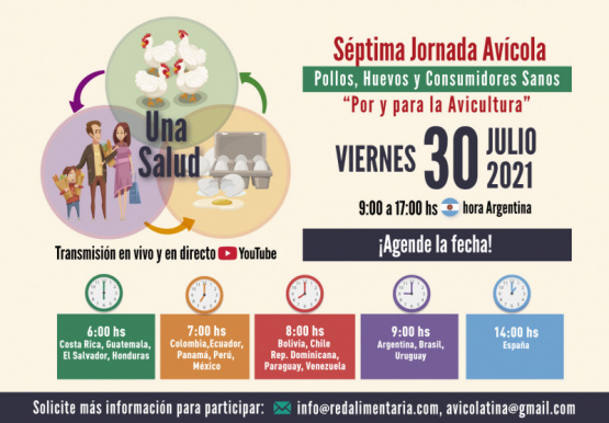 Séptima Jornada Avícola: Pollos, Huevos y Consumidores Sanos “Por y para la avicultura” 