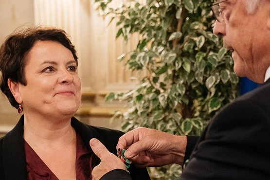 La Comisaria General de SPACE recibió la insignia de Oficial de la Orden del Mérito Agrícola